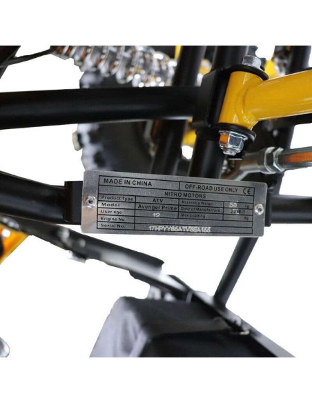 mini Quad NITRO AVENGER PRIME 1200w 48v