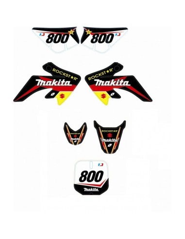 Adhesivos Makita Rock Star CRF50