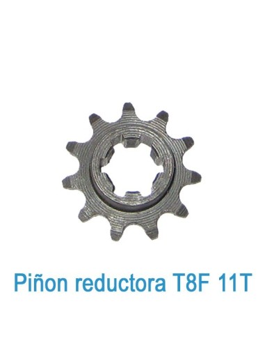 Piñón salida 11 dientes 14mm