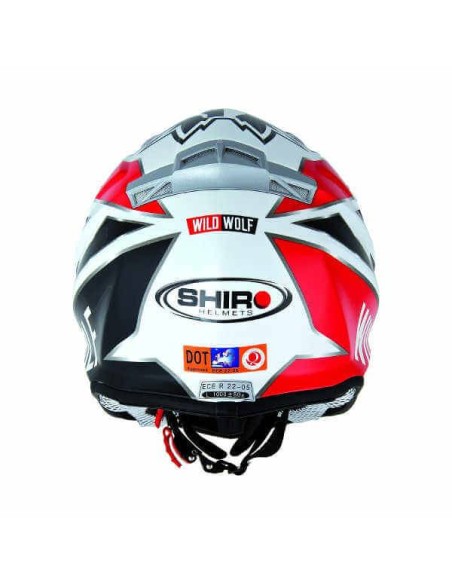 Casco Carbono SHIRO WILD WOLF