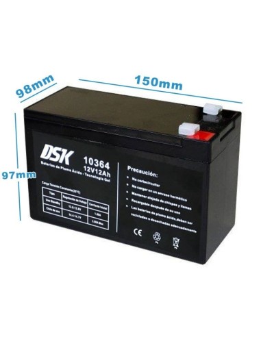 Bateria 12v 12ah patinete