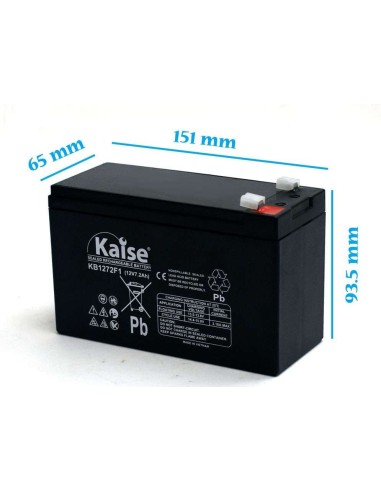 Bateria 12V 7.0Ah plomo